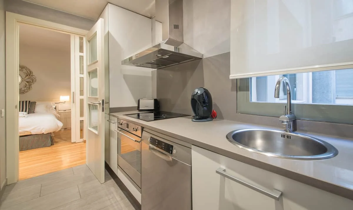 Casa Verdú fully equipped kitchen