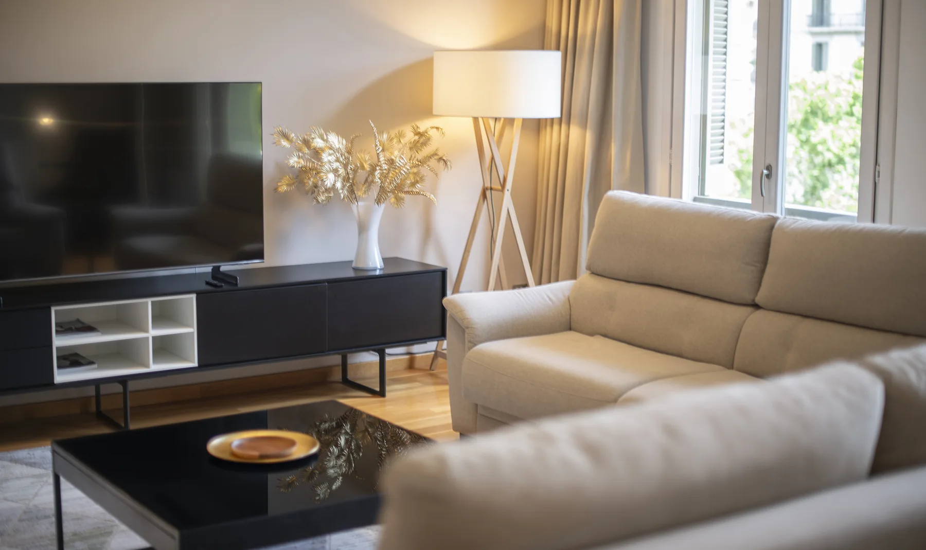 Suite Celia spacious living room detail 63
